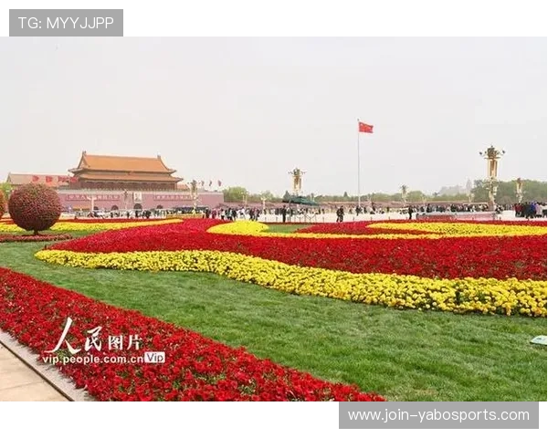 金奖花坛绽放节日光彩迎五一市民赏花热情高涨